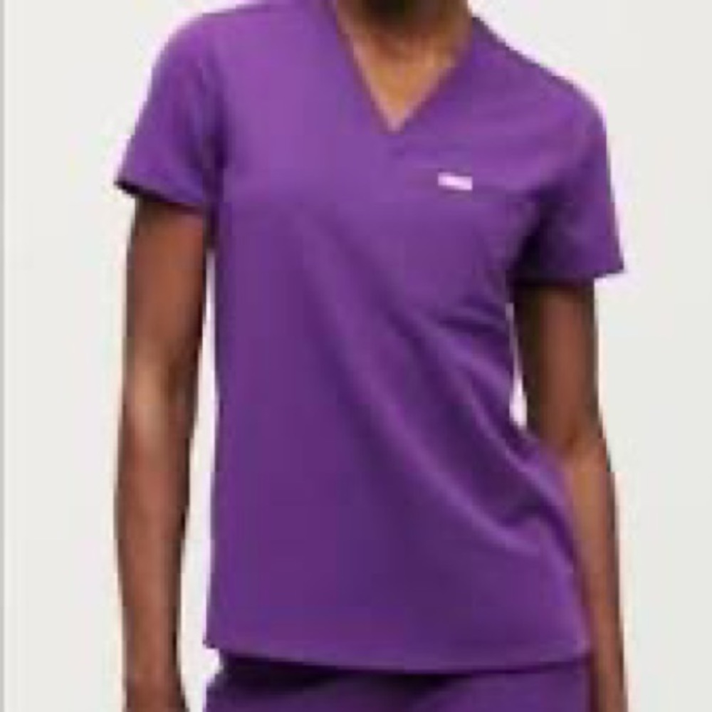 NWOT Figs Caterina Top - Digital Grape S